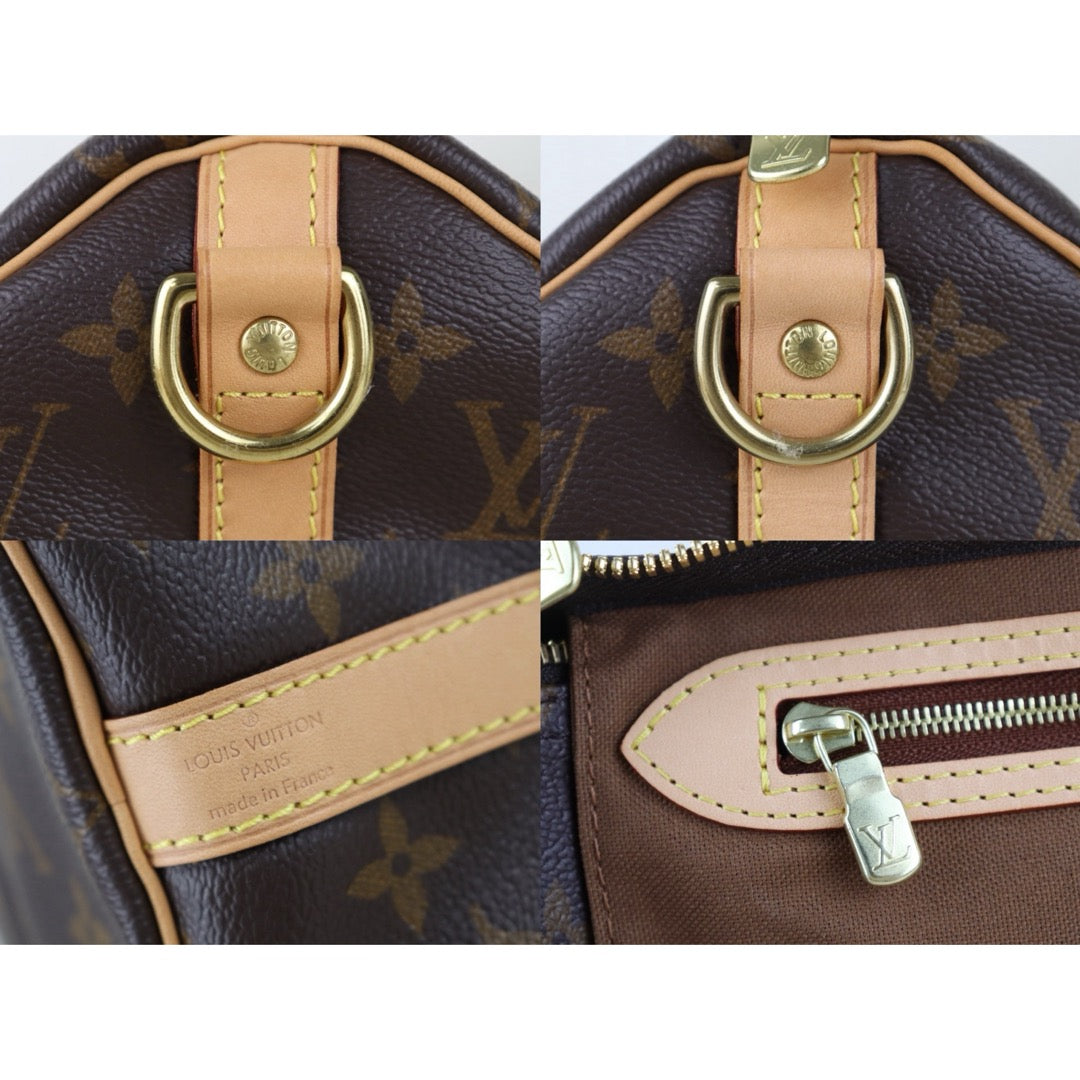 Include Entrupy Certificate of Authenticity｜Excellent（Rank SA） ｜ Louis Vuitton Monogram Speedy 25 Hand Bag With Shoulder Strap｜S26072512
