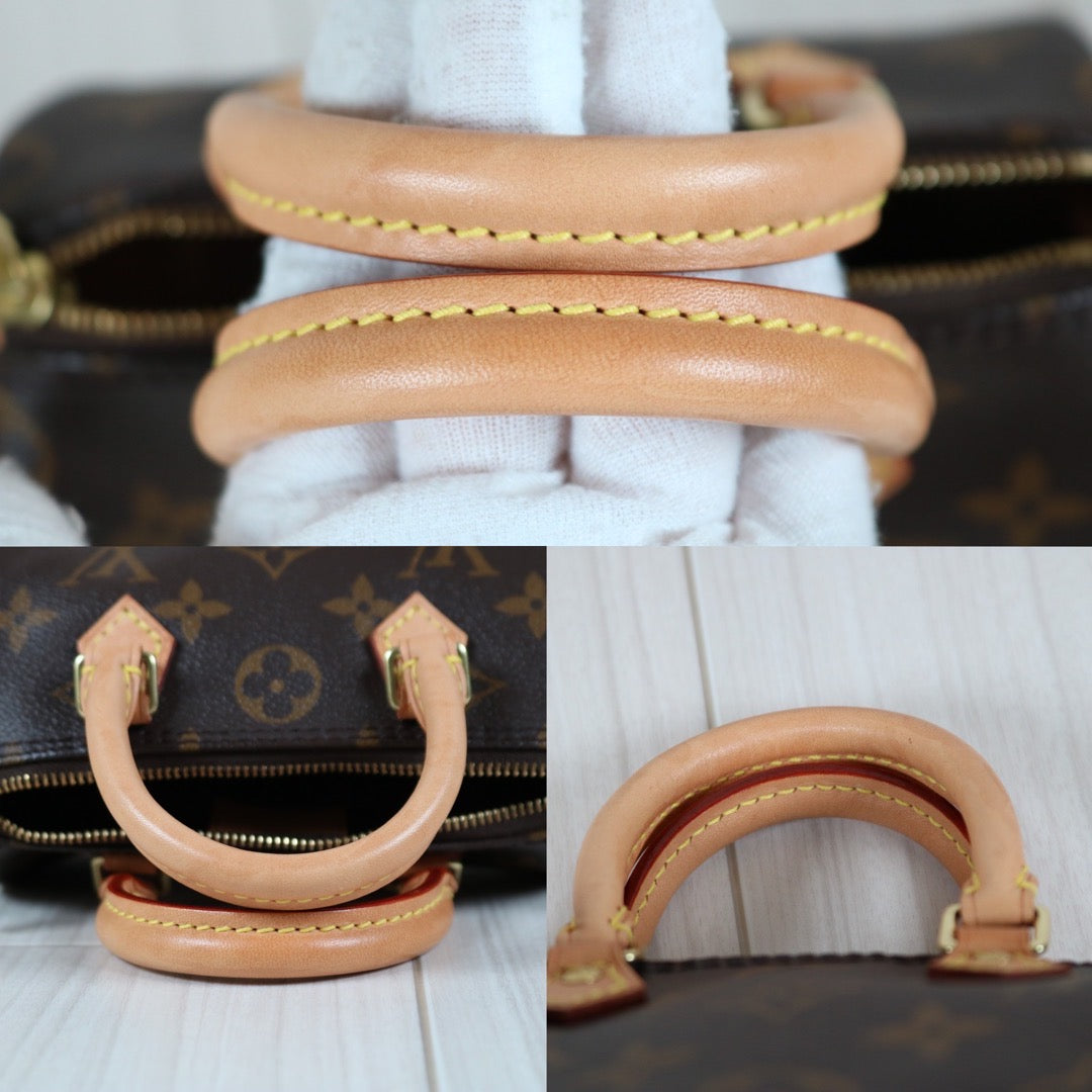 Rank A ｜LV Monogram Nano Speedy  Shoulder Bag｜S24050703