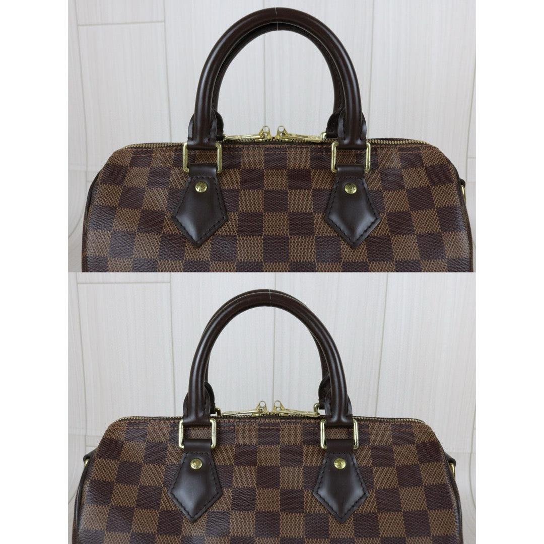 Very Good ( Rank A) ｜ LV Damier Speedy 25 Hand Bag With Shoulder Bag｜Counter Price ￥272,800JPY｜B25030107