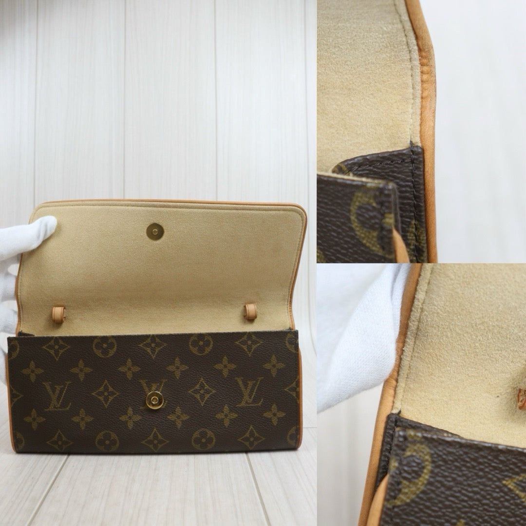 Include Entrupy Certificate of Authenticity｜Good ( Rank AB)｜ Louis Vuitton  Monogram Pochette Twin GM｜26080618