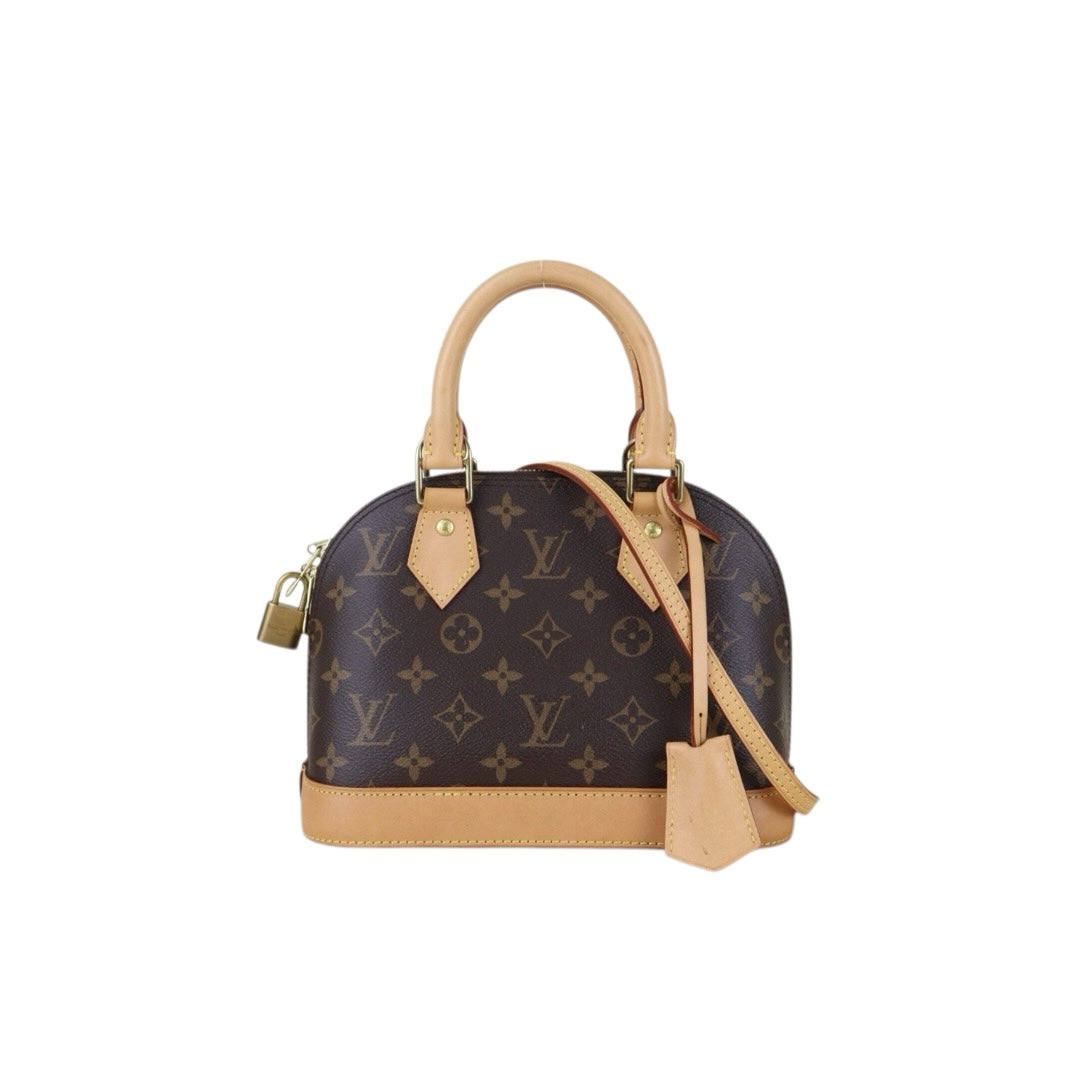 Include Entrupy Certificate of Authenticity｜Good ( Rank AB)｜Louis Vuitton Monogram Alma BB HandBag Shoulder Bag IC Chips Model｜S26051518
