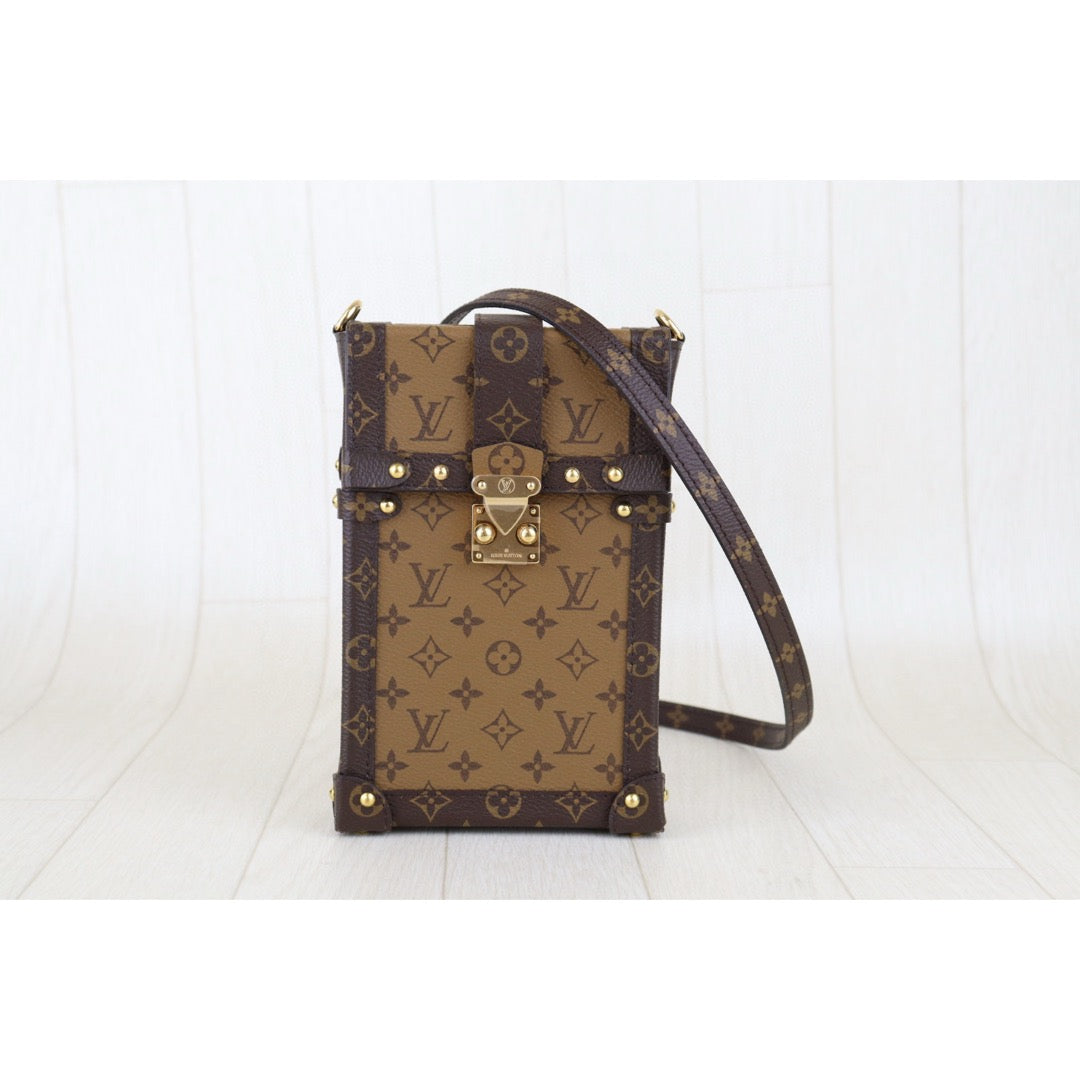Very Good ( Rank A)｜ LV  Monogram Trunk Phone Pochette Brown｜S25011701