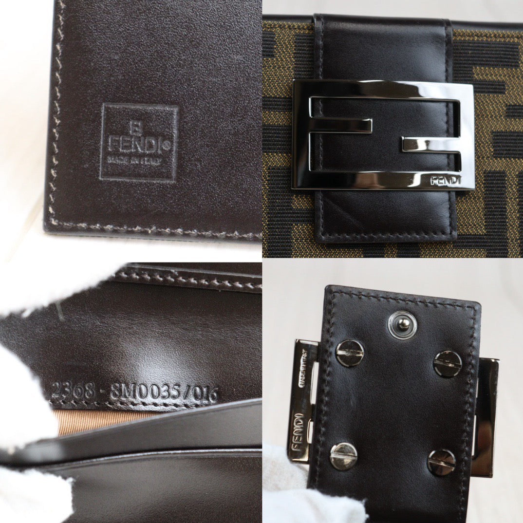 Rank A｜ FENDI Zucca Wallet｜24022214