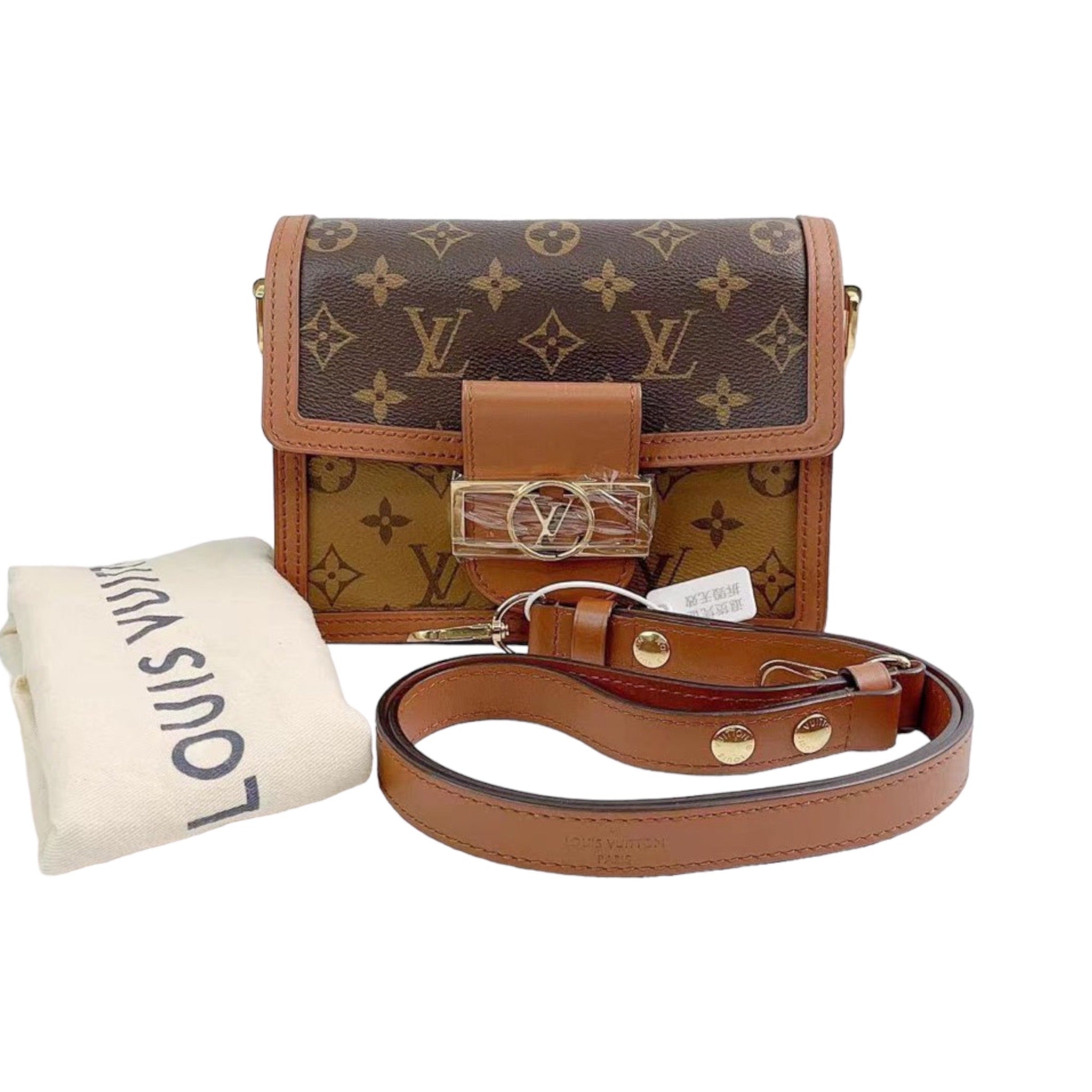 Rank A ｜ LV Monogram Dauphine MINI Shoulderbag ｜2307128 – BRAND GET