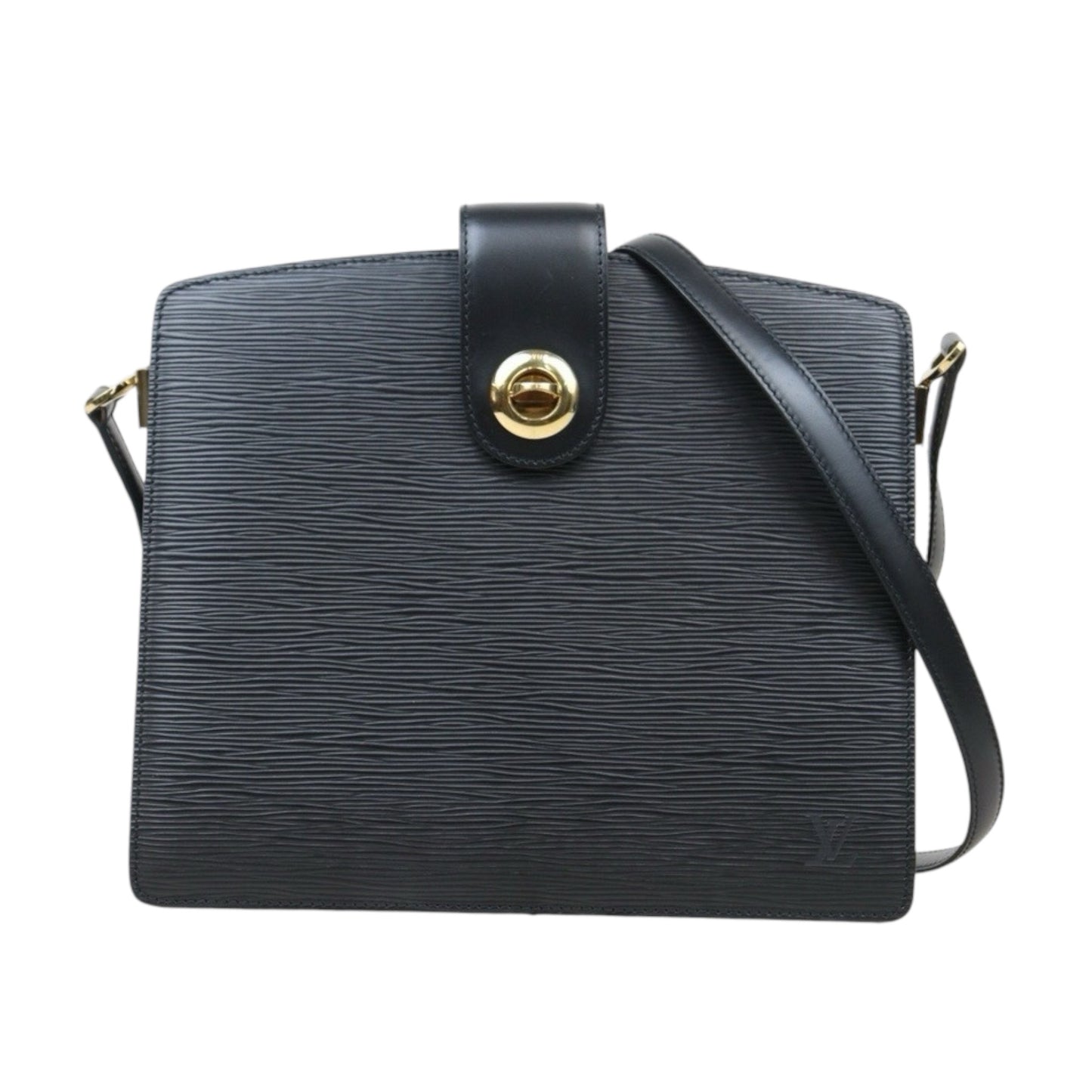 Very Good ( Rank A) ｜ LV Epi Shoulder Bag Black｜24091918