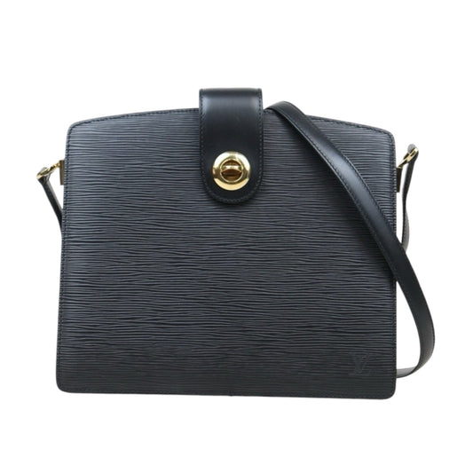 Very Good ( Rank A) ｜ LV Epi Shoulder Bag Black｜24091918