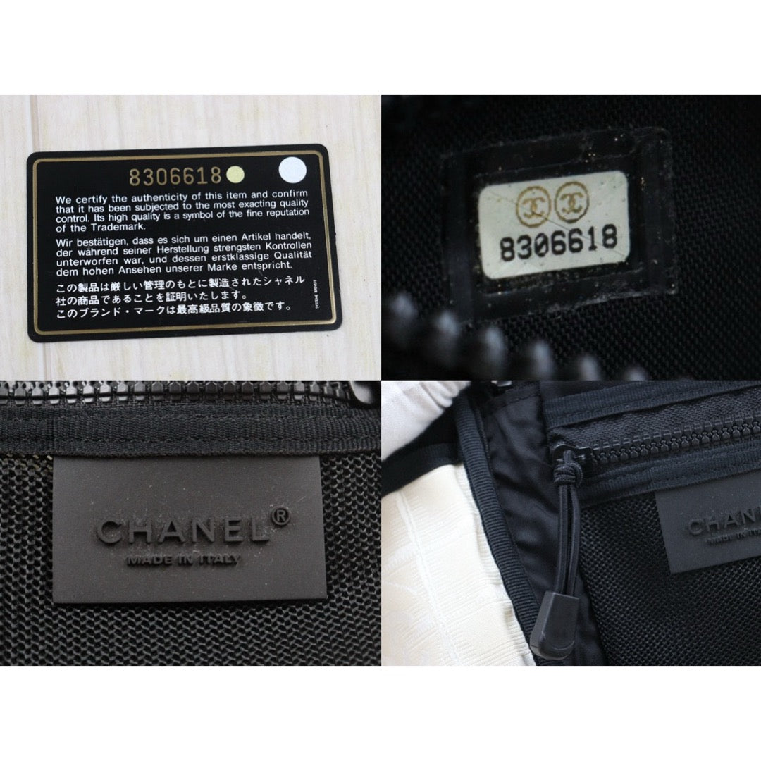 Good ( Rank AB)｜  Chanel Sports Line Canvas Camera Bag Coco Mark Shoulder bag  ｜V24103118