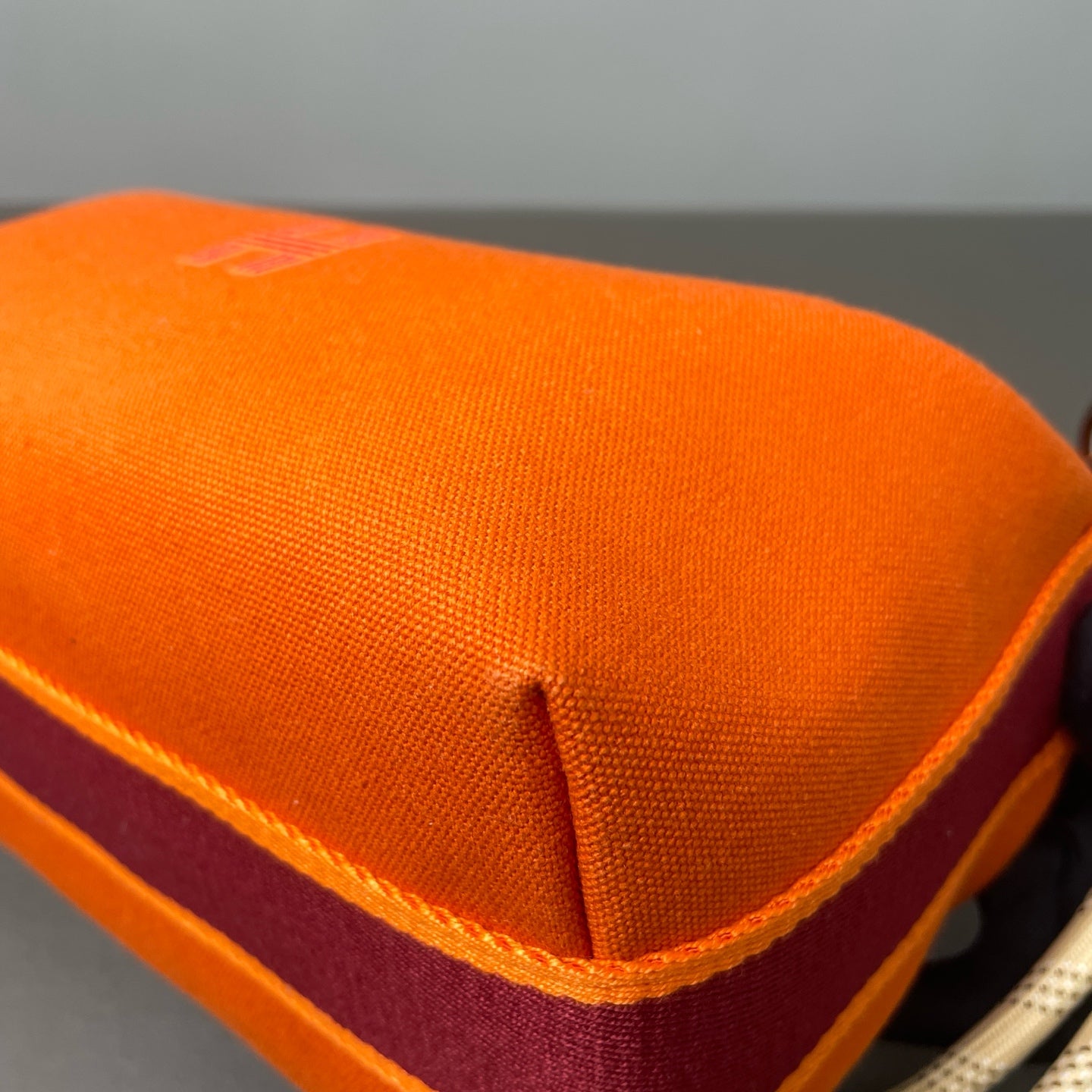 Very Good ( Rank A) ｜ HERMES Bride-A-Brac Canvas  Handbag