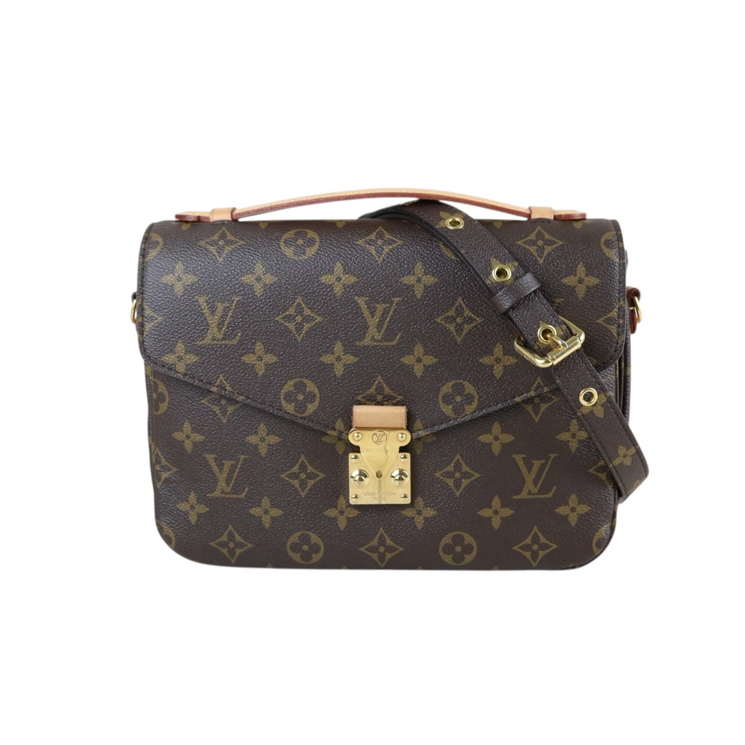 Include Entrupy Certificate of Authenticity｜Good ( Rank AB)｜Louis Vuitton Monogram Pichette Metis ShoulderBag IC Chips Model｜S26062901
