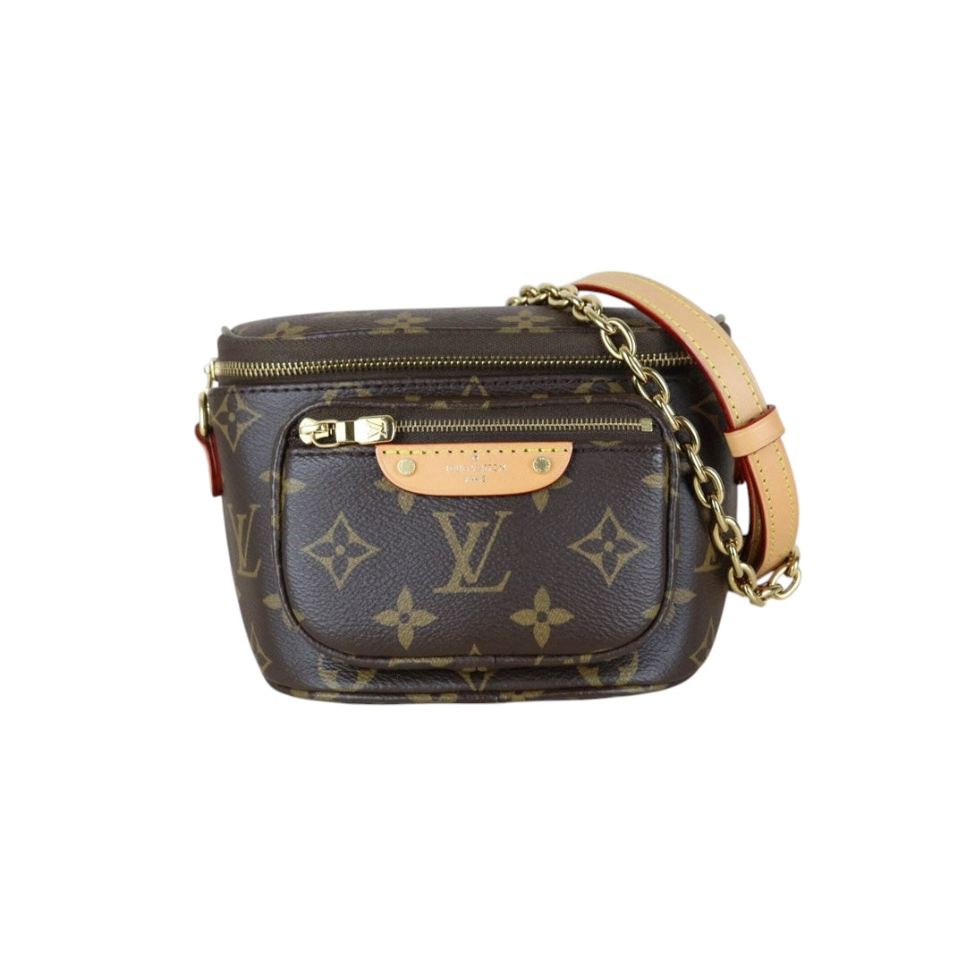 Excellent（Rank SA）｜LV Monogram mini bumbag With Shoulder Bag  IC Chips Model ｜S25110330