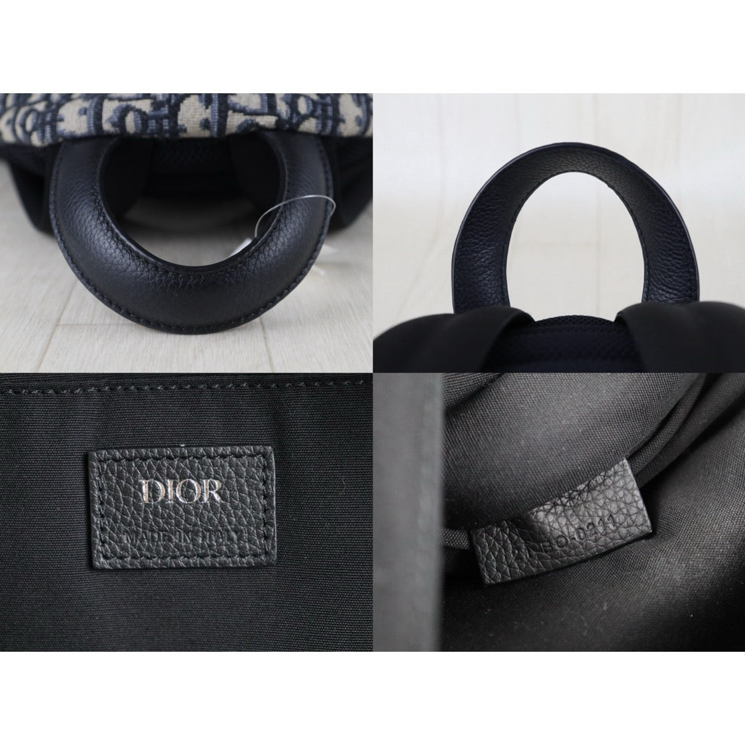 Include Entrupy Certificate of Authenticity｜Very Good ( Rank A)｜Dior Trotter Montaige  Oblique Rider  Backpack ｜S26090701