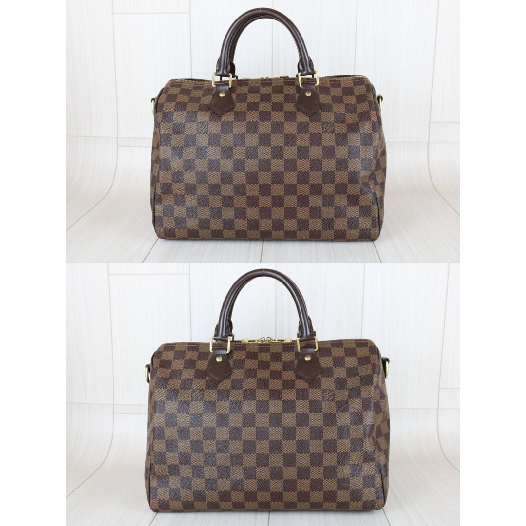 Good ( Rank AB)｜ LV Damier Speedy 30 Hand Bag With Shoulder Strap｜X26011111