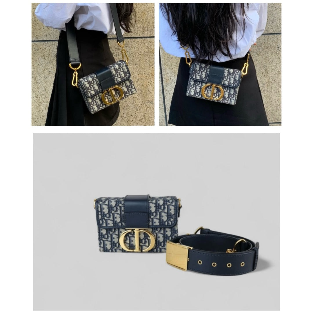 Very Good ( Rank A)｜Dior Trotter Montaige Mini Box Shoulder Bag ｜S25062314