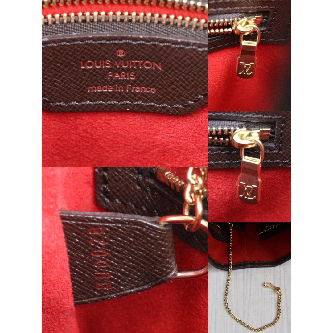 Rank A｜LV Damier Male Handbag With Pouch｜Q24021517