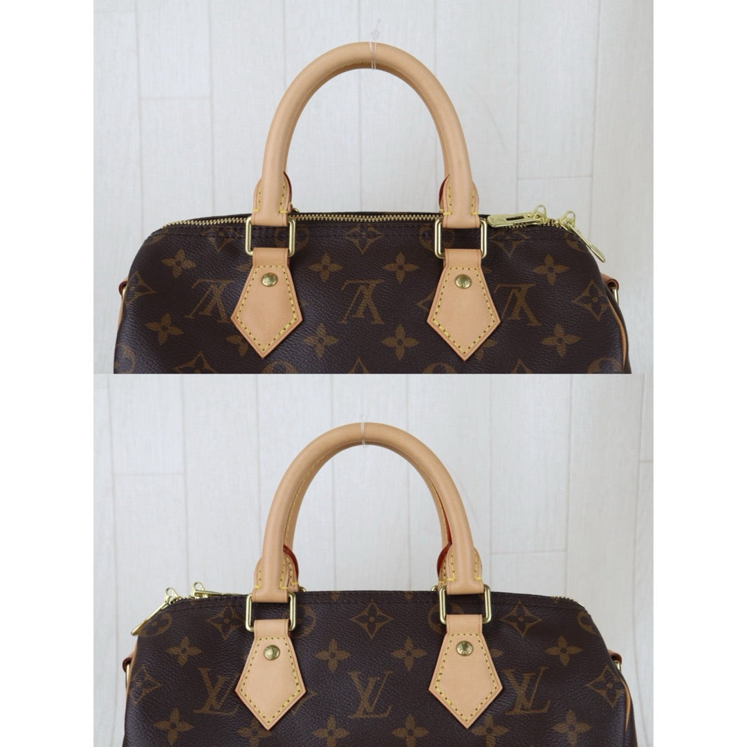 Include Entrupy Certificate of Authenticity｜Excellent（Rank SA） ｜ Louis Vuitton Monogram Speedy 25 Hand Bag With Shoulder Strap｜S26072512