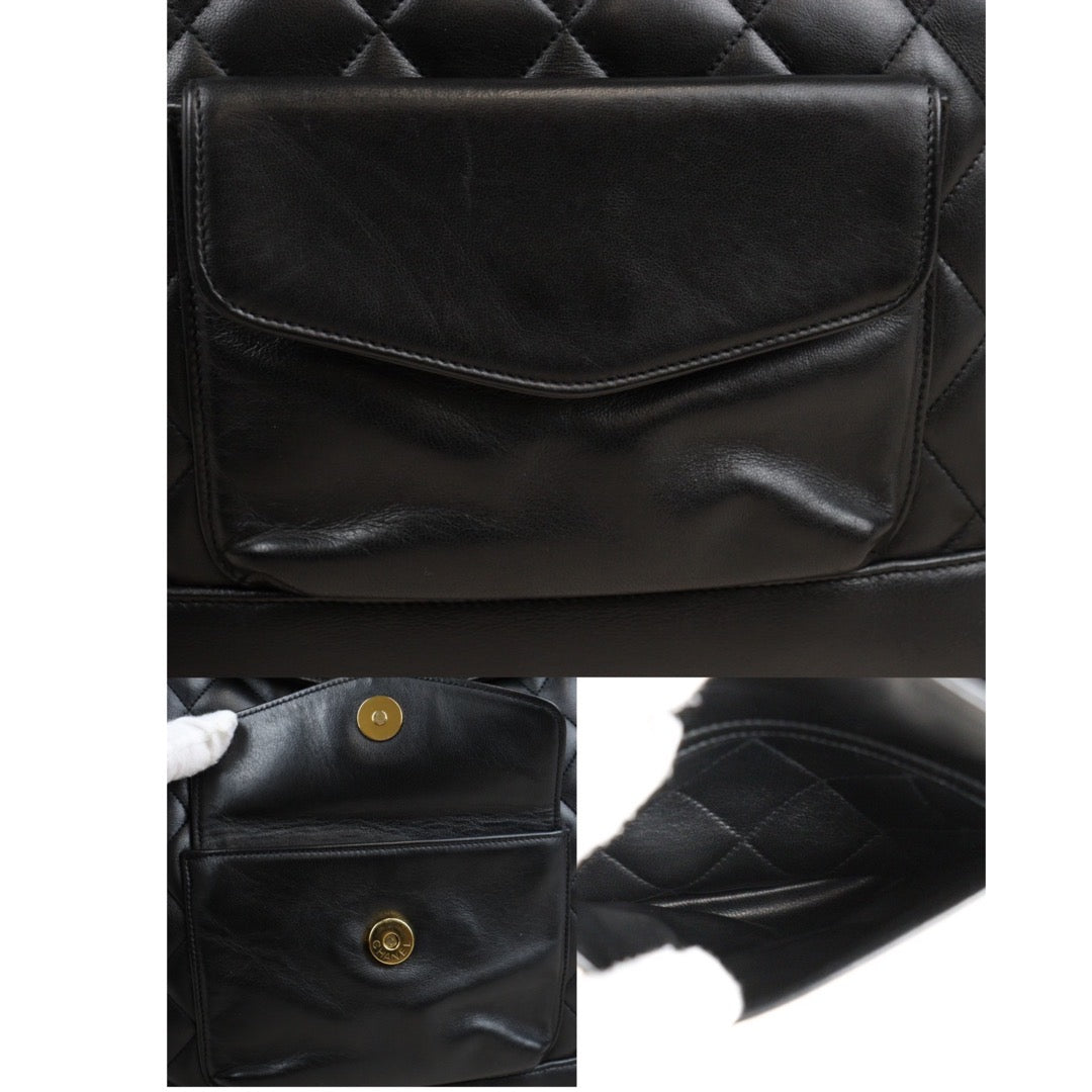 Rank A ｜CHANEL Matrasse Lamb Skin Backpack Made In 1996～1997 Year ｜23121301