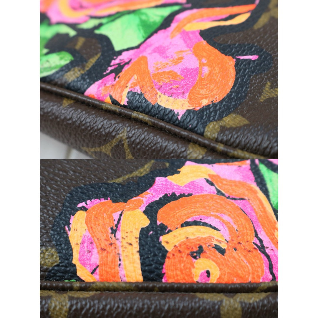 Good ( Rank AB)｜ LV Stephen Sprouse   Rose Monogram Pochette Accessoires ｜S24101109