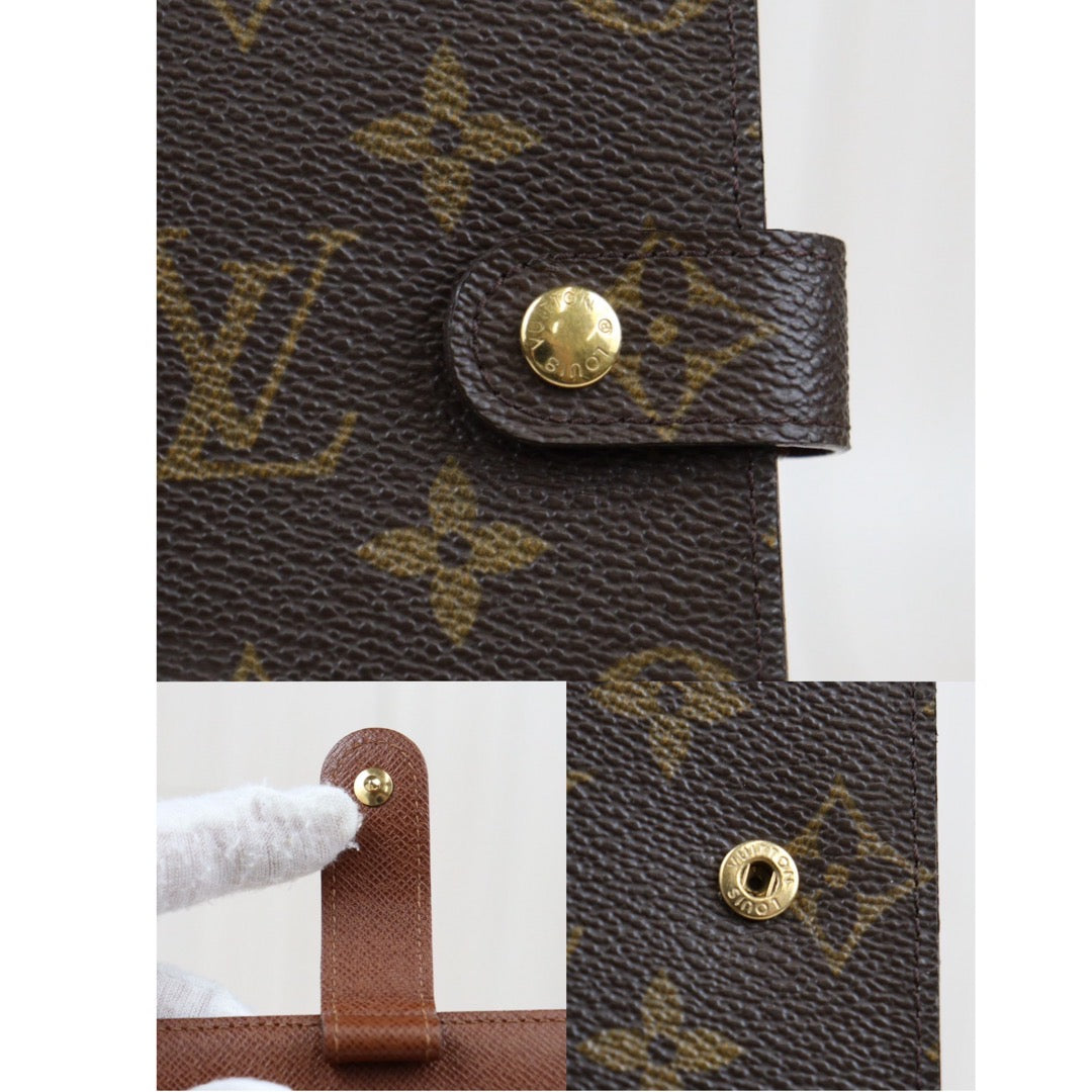 Rank A ｜ LV Monogram Agenda PM Notebook Cover ｜Q24021526