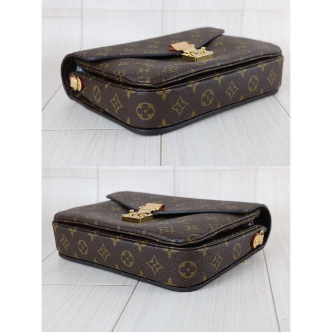 Include Entrupy Certificate of Authenticity｜Very Good ( Rank A)｜LV Monogram Pichette Metis ShoulderBag  IC Chips Model｜S26072001