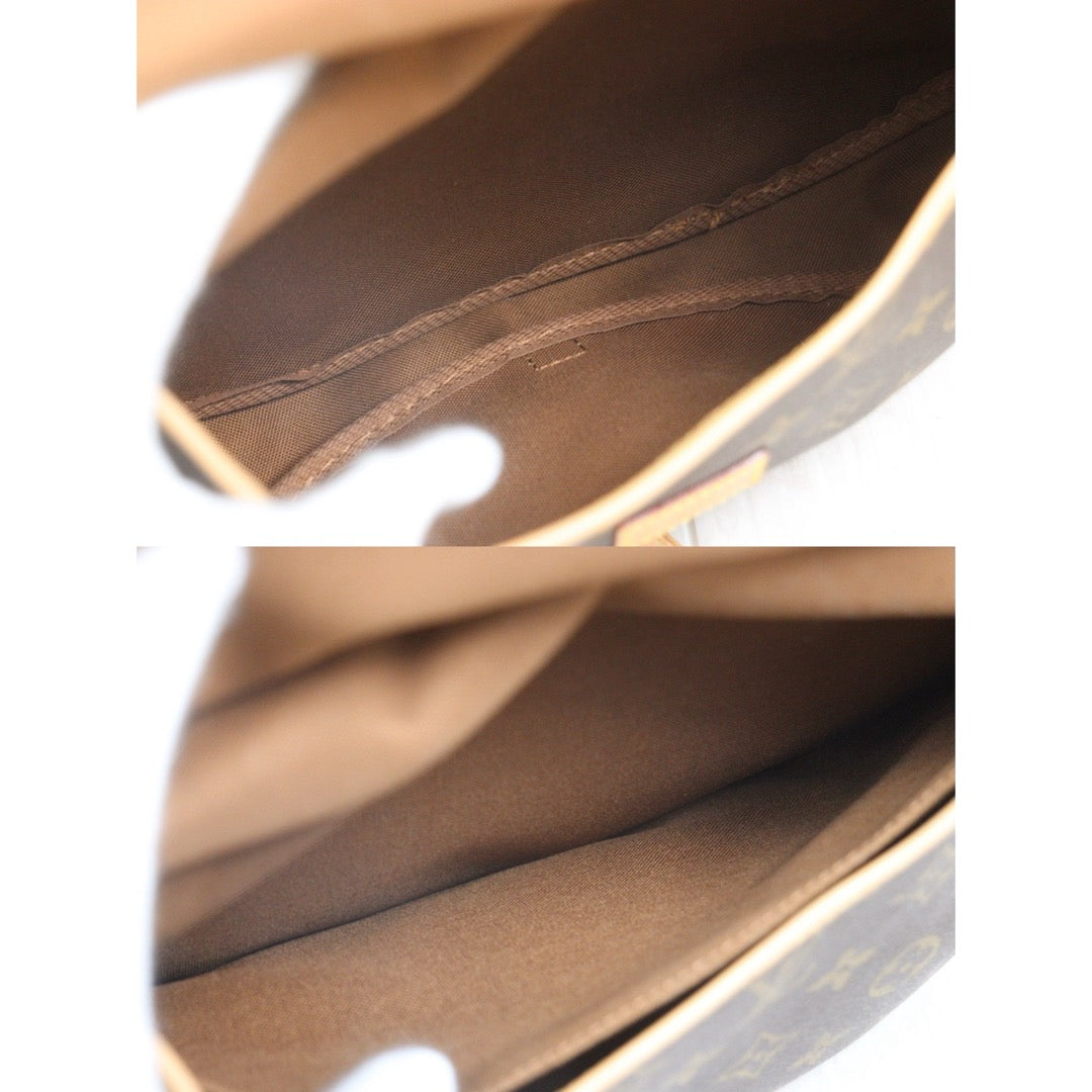 Include Entrupy Certificate of Authenticity｜Good ( Rank AB) ｜ Louis Vuitton Monogram Saumur 30 Shoulder Bag｜26090401