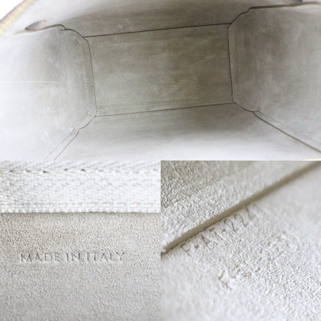 Very Good ( Rank A)｜CELINE Calf Leather  Belt Nano Handbag Shoulder Bag Beige｜S25102302