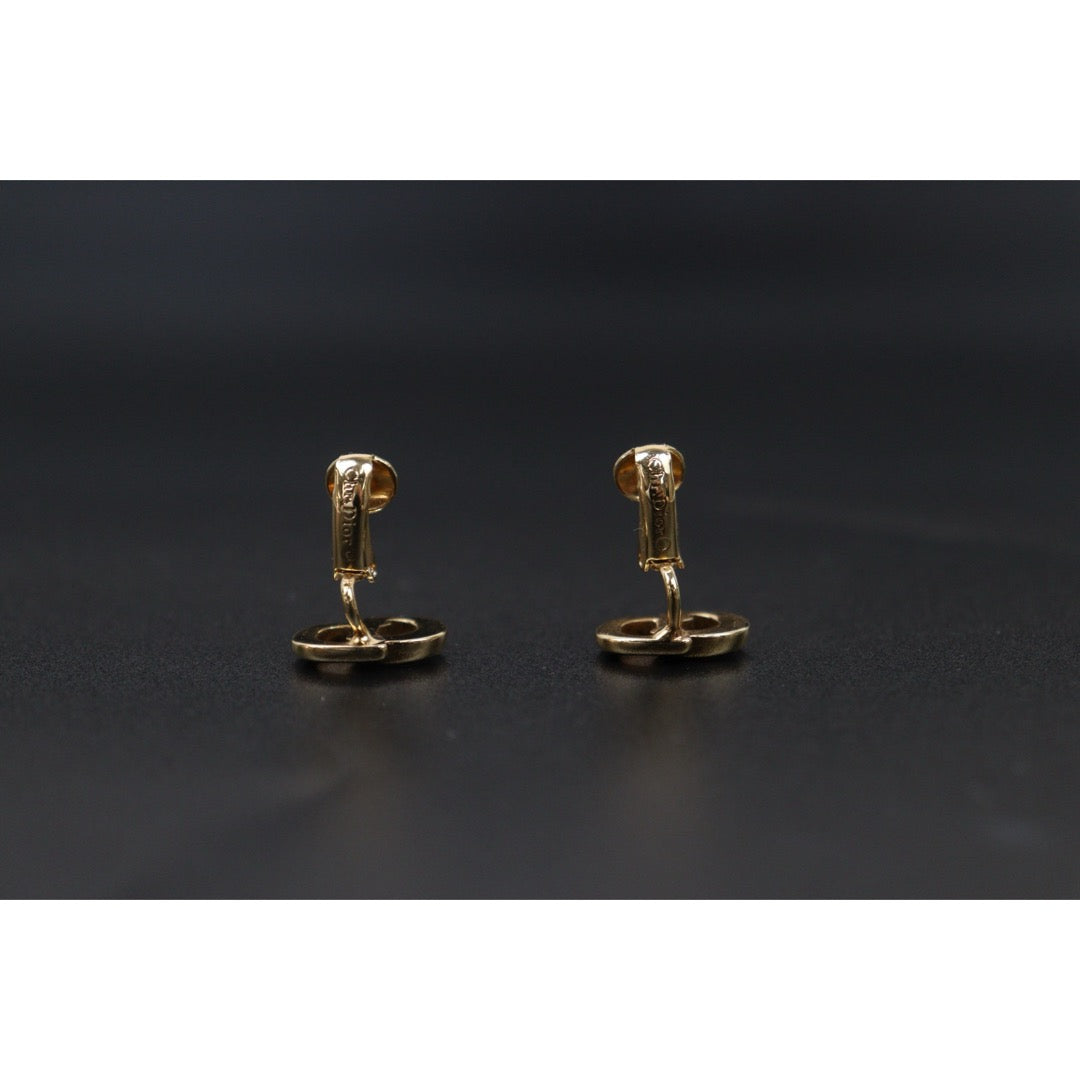 Very Good ( Rank A)  ｜ Dior CD Earring Gold Plated｜25061221