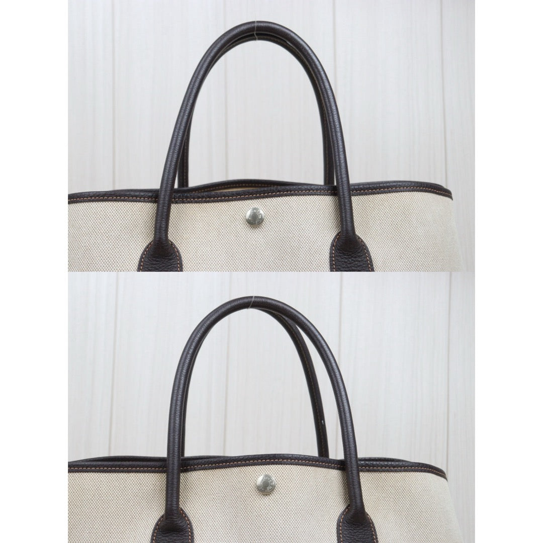 Very Good ( Rank A)｜ HERMES Garden Party PM Handbag □H Stamp Made In 2004 Year｜25101503