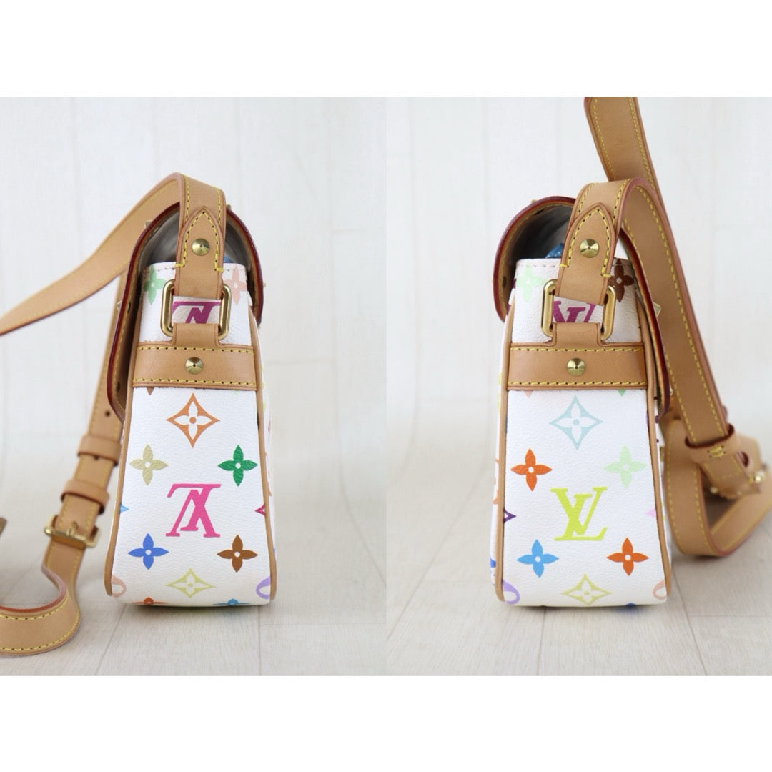 Include Entrupy Certificate of Authenticity｜Very Good ( Rank A)｜Louis Vuitton Takashi Murakam Multi Monogram Sologne ShoulderBag｜S26051515