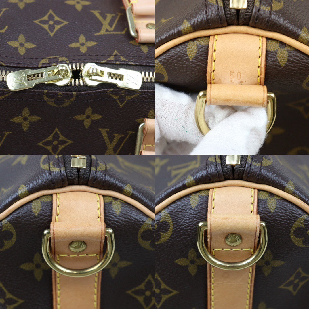 Rank A｜ LV Monogram Keypol Bandrière 50 With Shoulderstrap｜24051315
