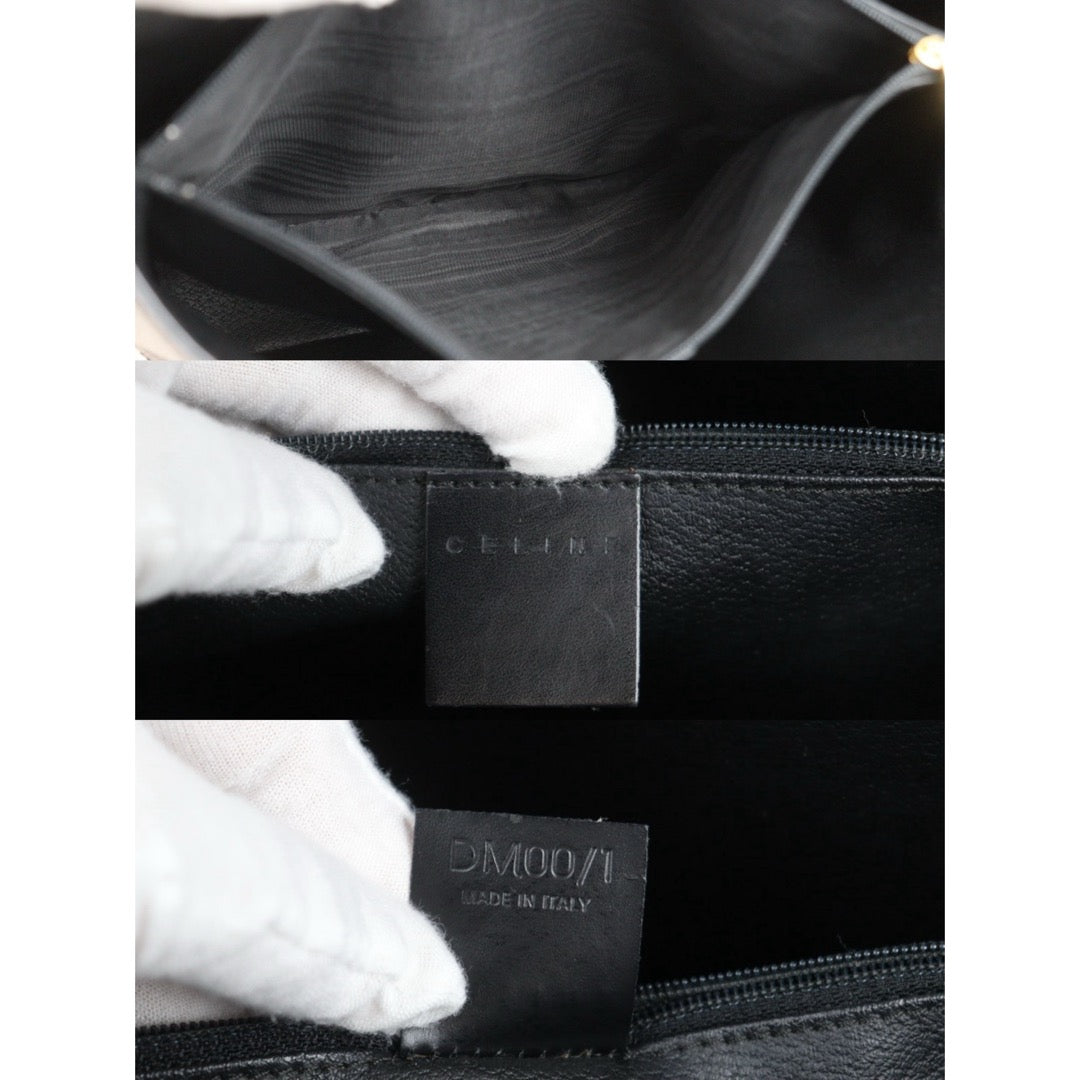 Very Good ( Rank A)｜ CELINE Black Macadam ToteBag ｜25092610