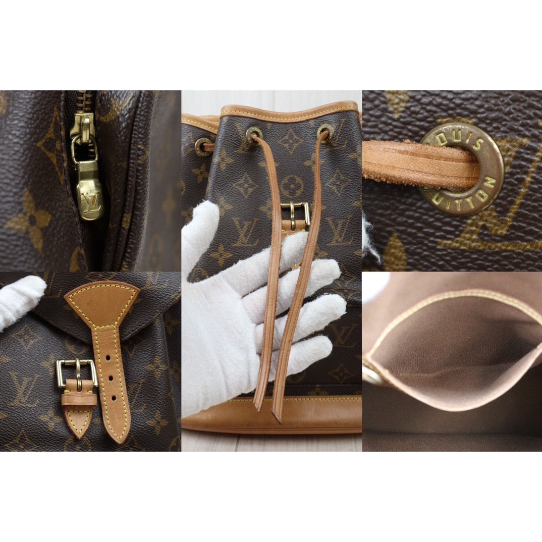 Rank AB｜ LV Monogram Montsouris MM Backpack｜24051103