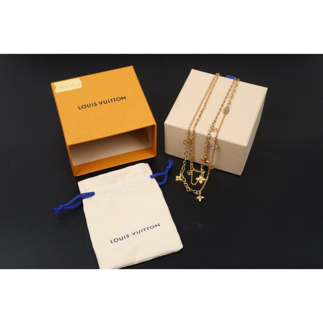 Very Good ( Rank A) ｜ LV Collier Blooming  Citrus Necklace ｜25020612