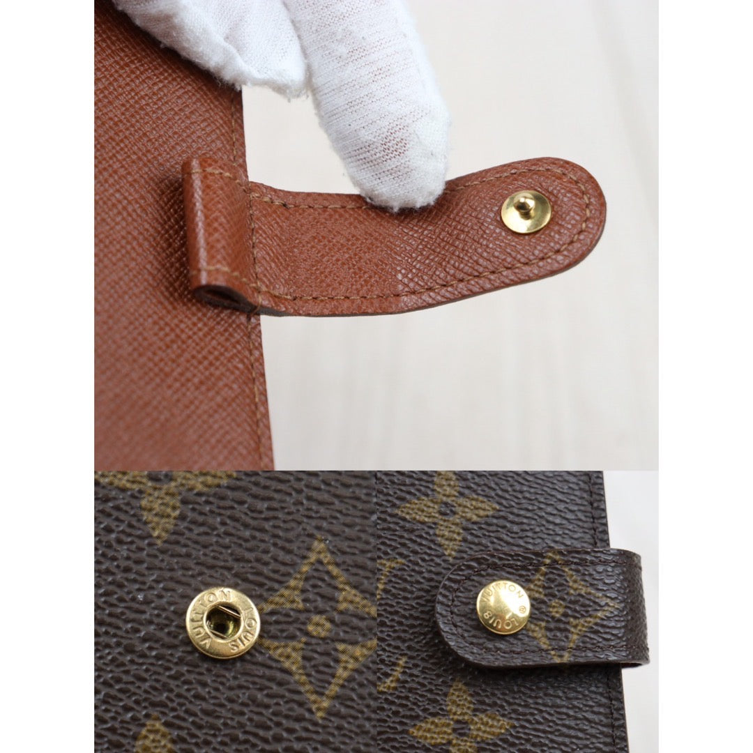 Rank A ｜ LV Monogram Agenda PM Notebook Cover ｜24011218