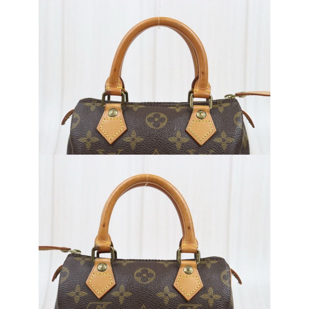 Good ( Rank AB)｜ LV Monogram Mini Speedy Handbag With Shoulderstrap｜25082901