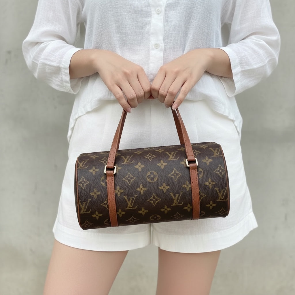 Include Entrupy Certificate of Authenticity｜Good ( Rank AB)｜ Louis Vuitton Monogram Papillon 26 Handbag ｜26052101