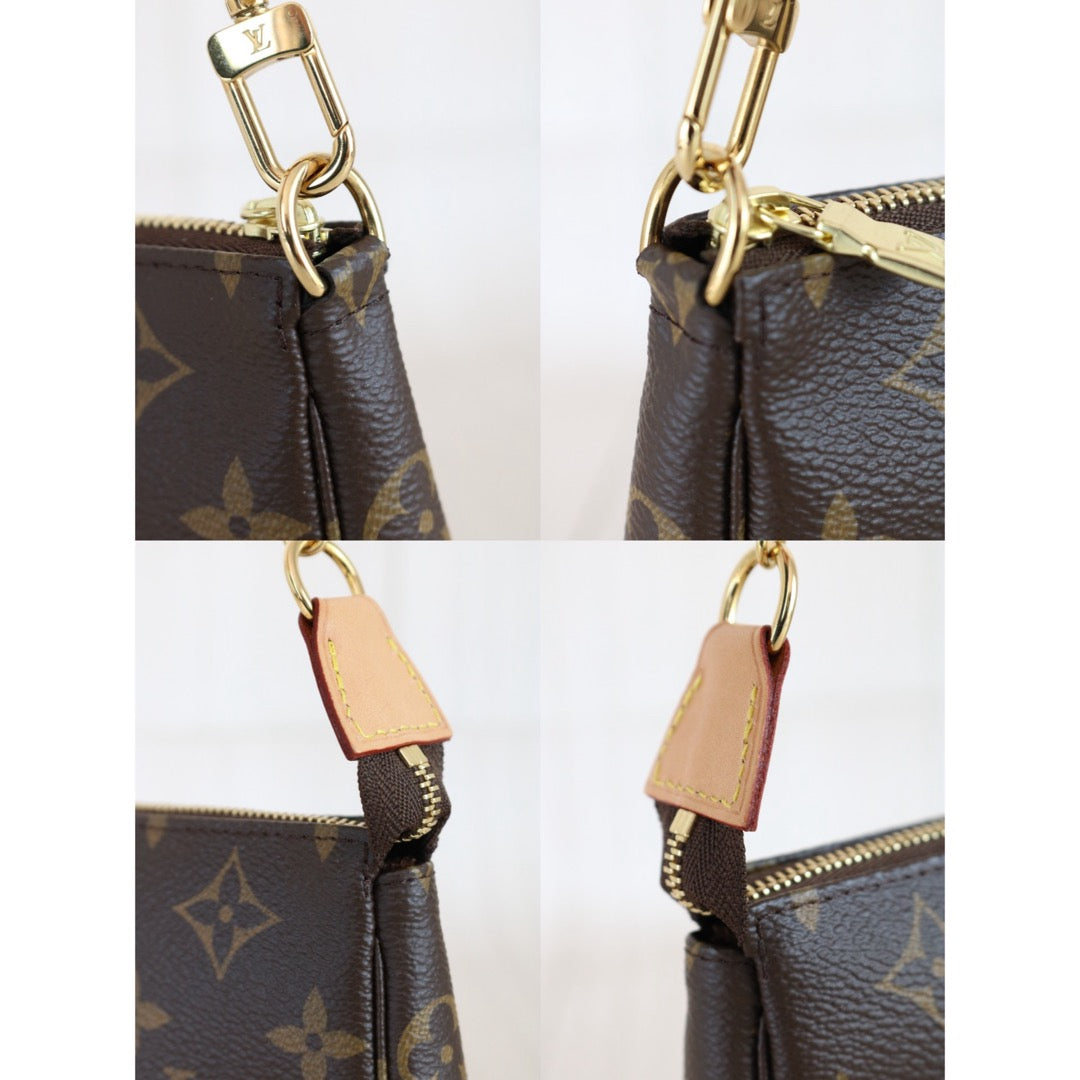 Very Good ( Rank A) ｜ Full Set LV Monogram Mini Pochette Accessoire｜X26030606