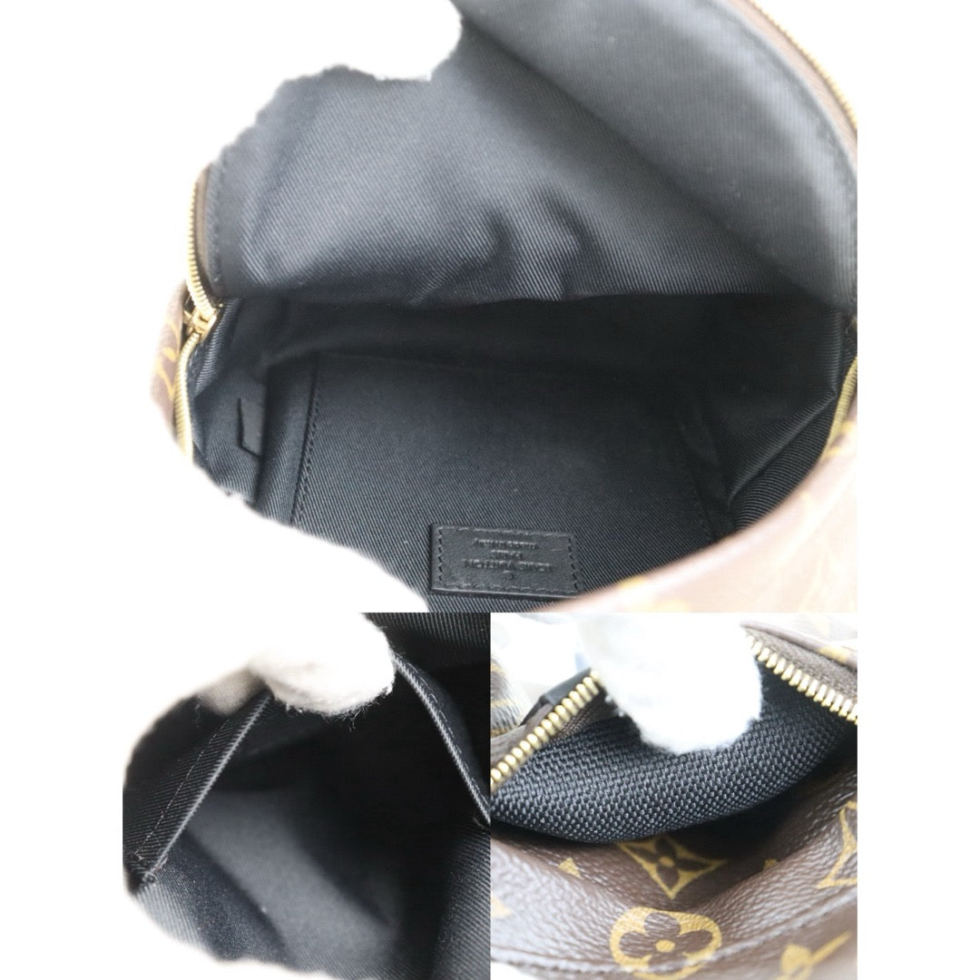 Include Entrupy Certificate of Authenticity｜Very Good ( Rank A)｜  Louis Vuitton Monogram Coated Canvas Mini Palm Springs Backpack IC Chips Model｜S26062509