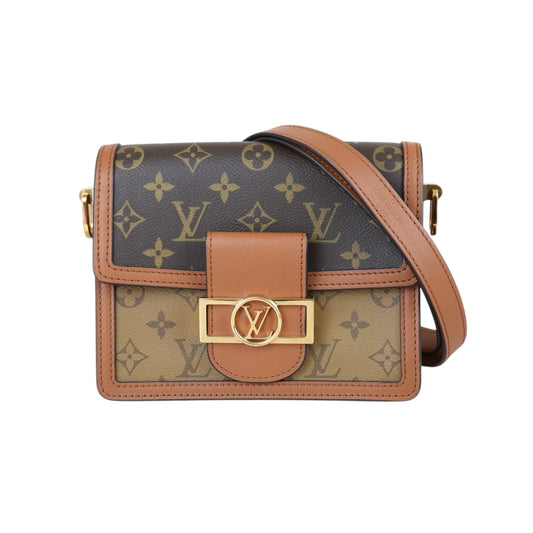 Include Entrupy Certificate of Authenticity｜Very Good ( Rank A) ｜Louis Vuitton Monogram Reverse Dauphine  WOC PM Shoulder Bag  IC Chips Model｜S26032904