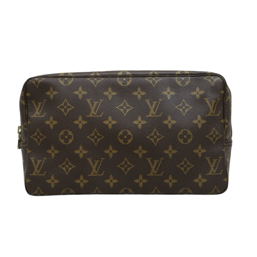 Include Entrupy Certificate of Authenticity｜Very Good ( Rank A)｜Louis Vuitton Truth Toilet 28 Monogram Makeup Pouch｜26051805