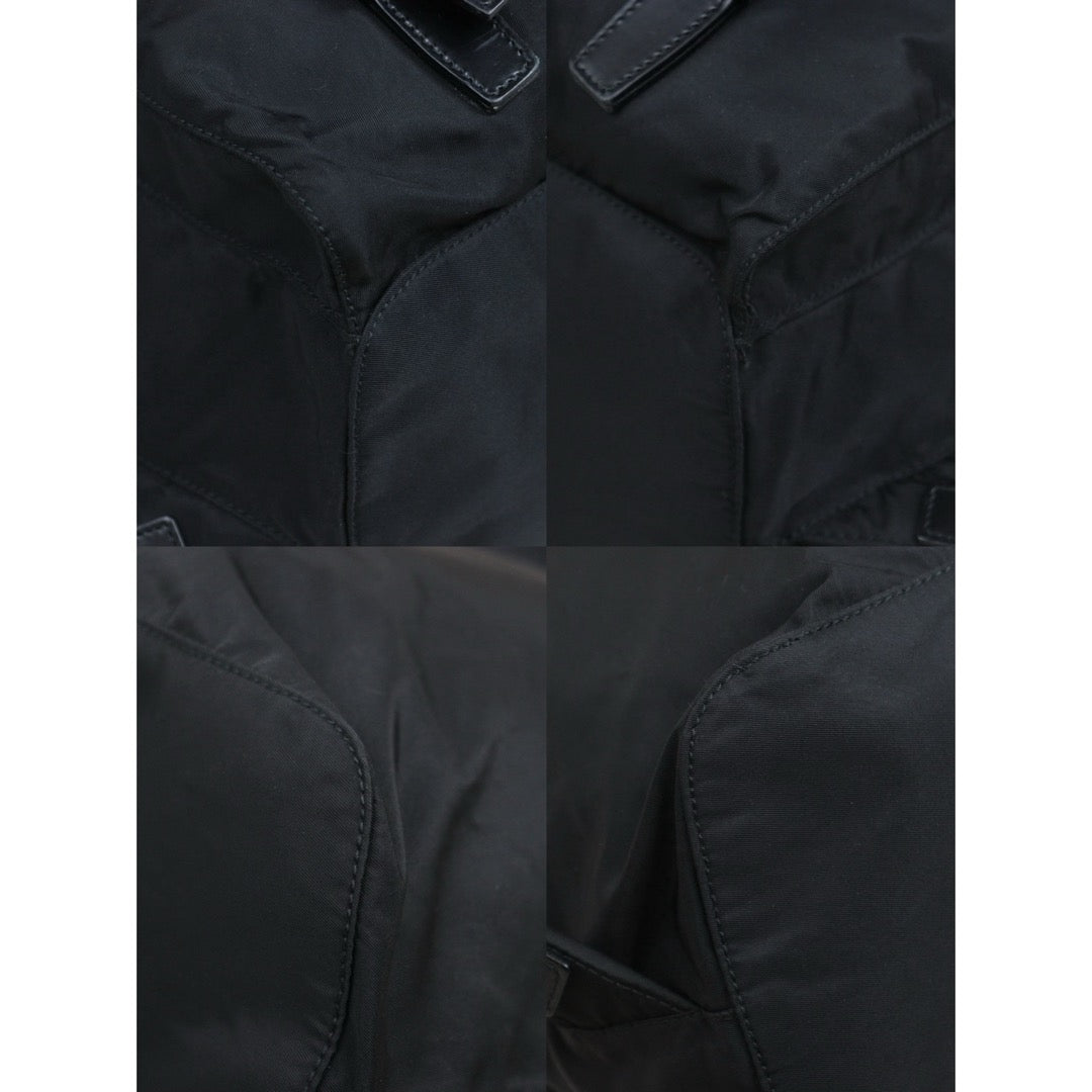 Include Entrupy Certificate of Authenticity｜Very Good ( Rank A) ｜Prada  Nylon Black Backpack Medium｜26070201