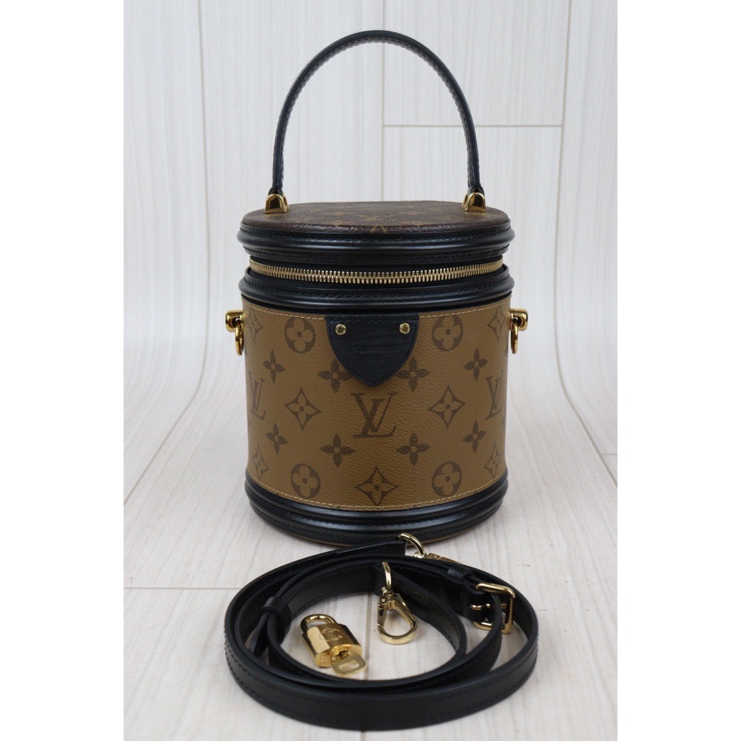 Rank A ｜LV Monogram Reverse Cannes Handbag Vanity Shoulder Bag｜23112803