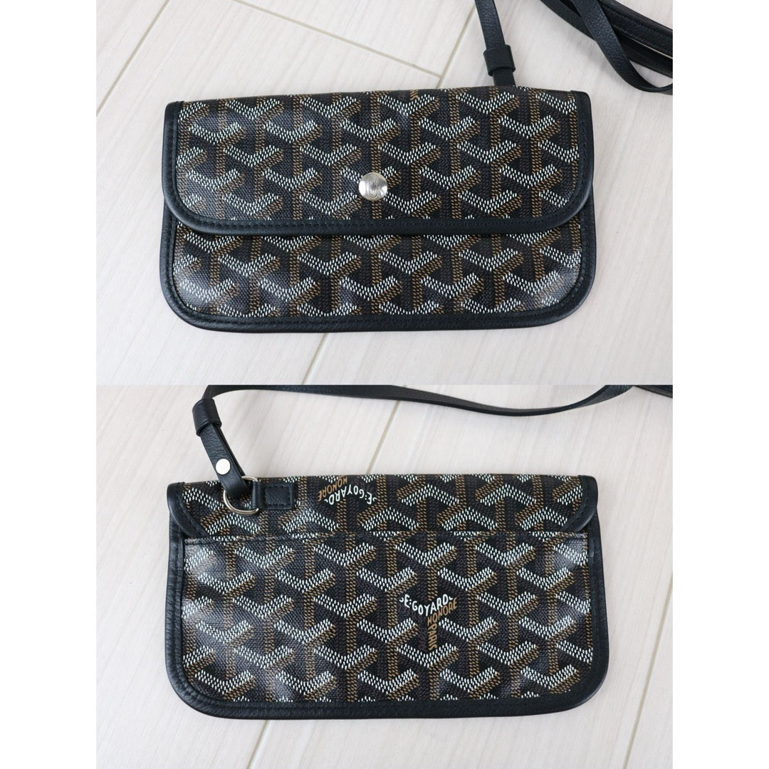 Very Good ( Rank A)｜ Goyard Saint-Louis PM Tote Bag Black｜S25063006
