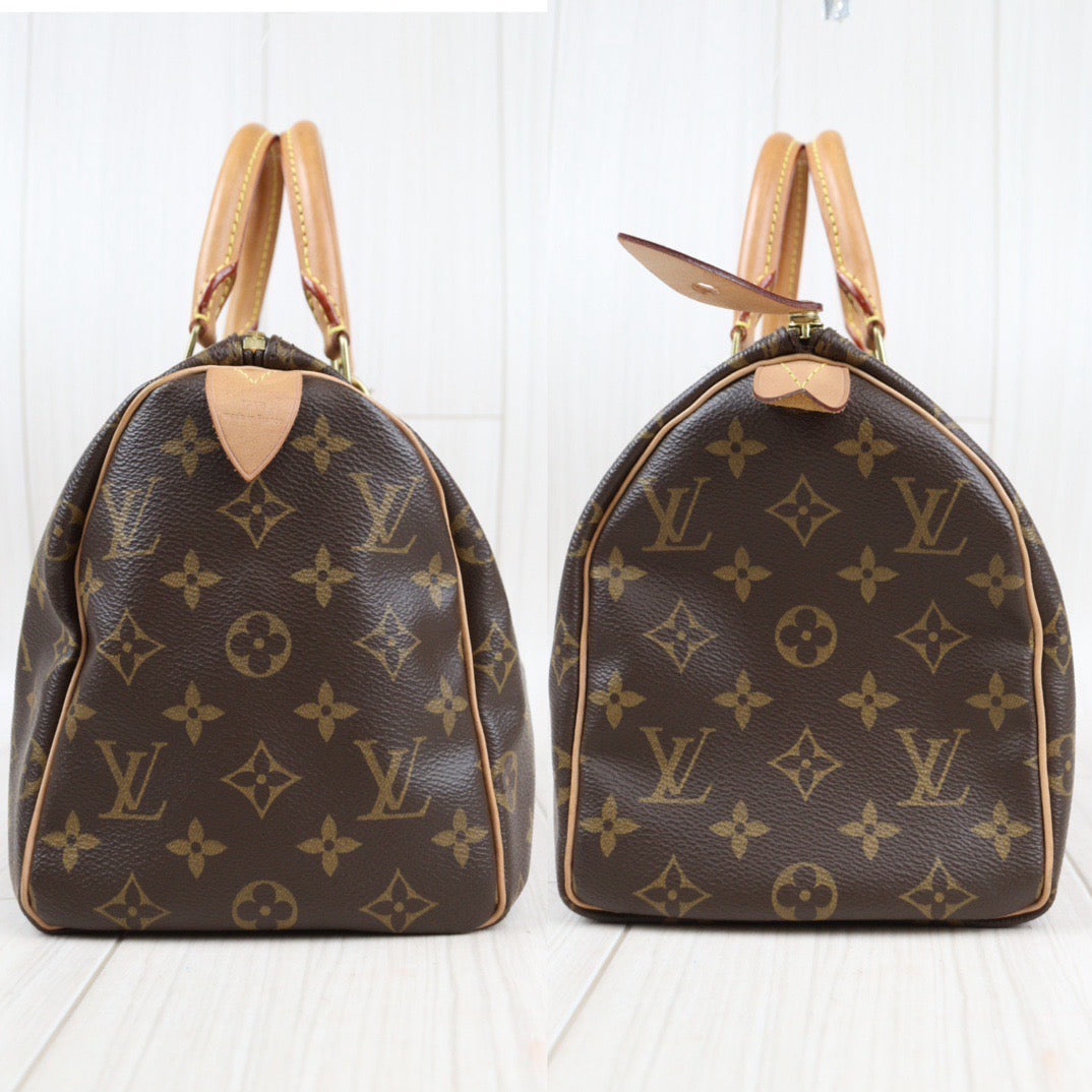 Rank AB｜ LV Monogram Speedy 25 Hand Bag ｜24012504