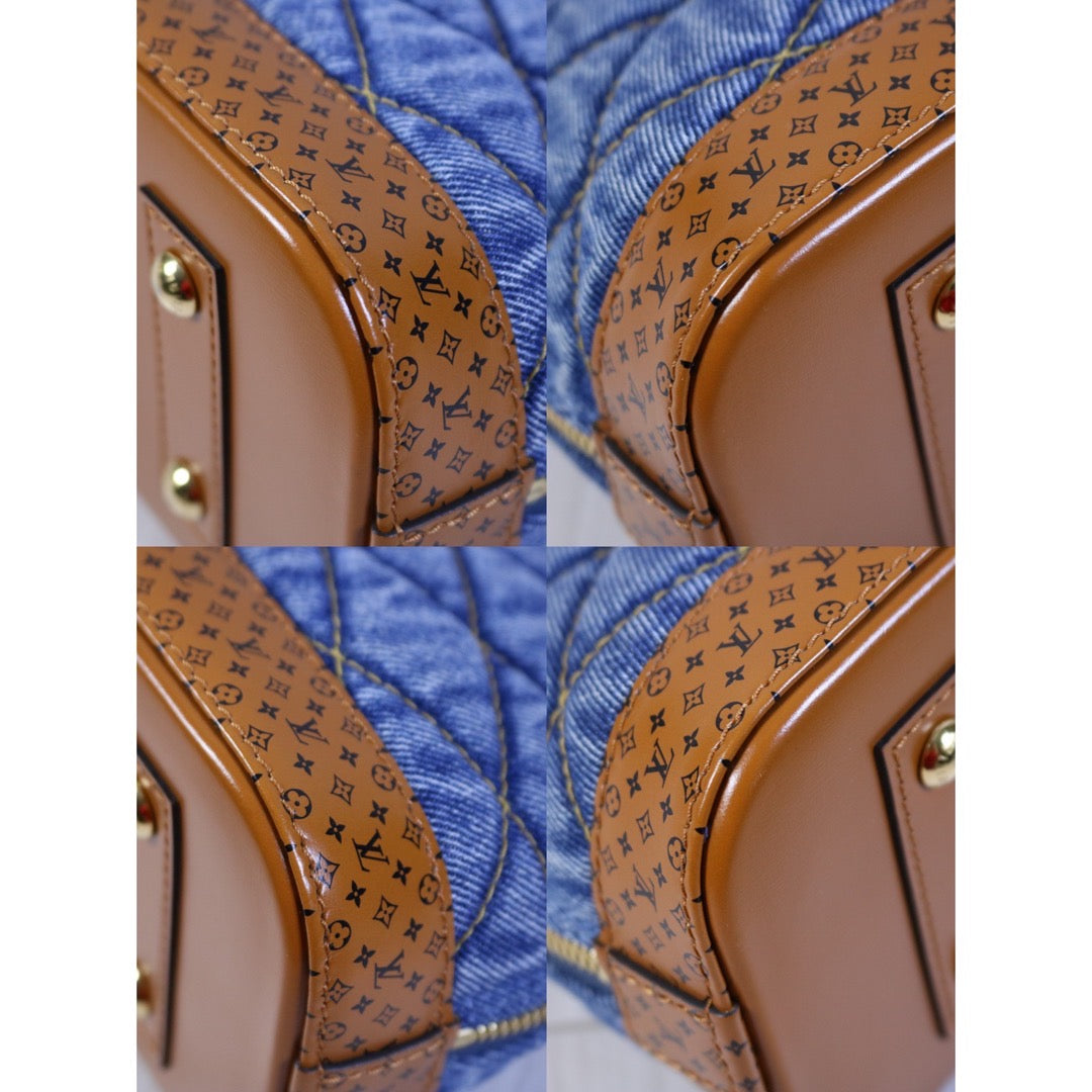 Rank SA ｜ LV Denim Alma BB Handbag With Shoulder Bag ｜S24040404