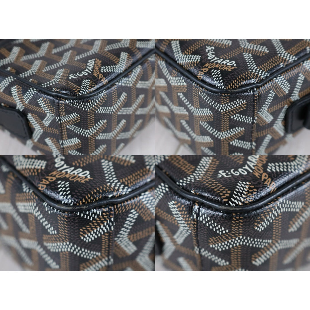 Very Good ( Rank A) ｜ Goyard Cap Vert Shoulder Bag Black｜S25070710