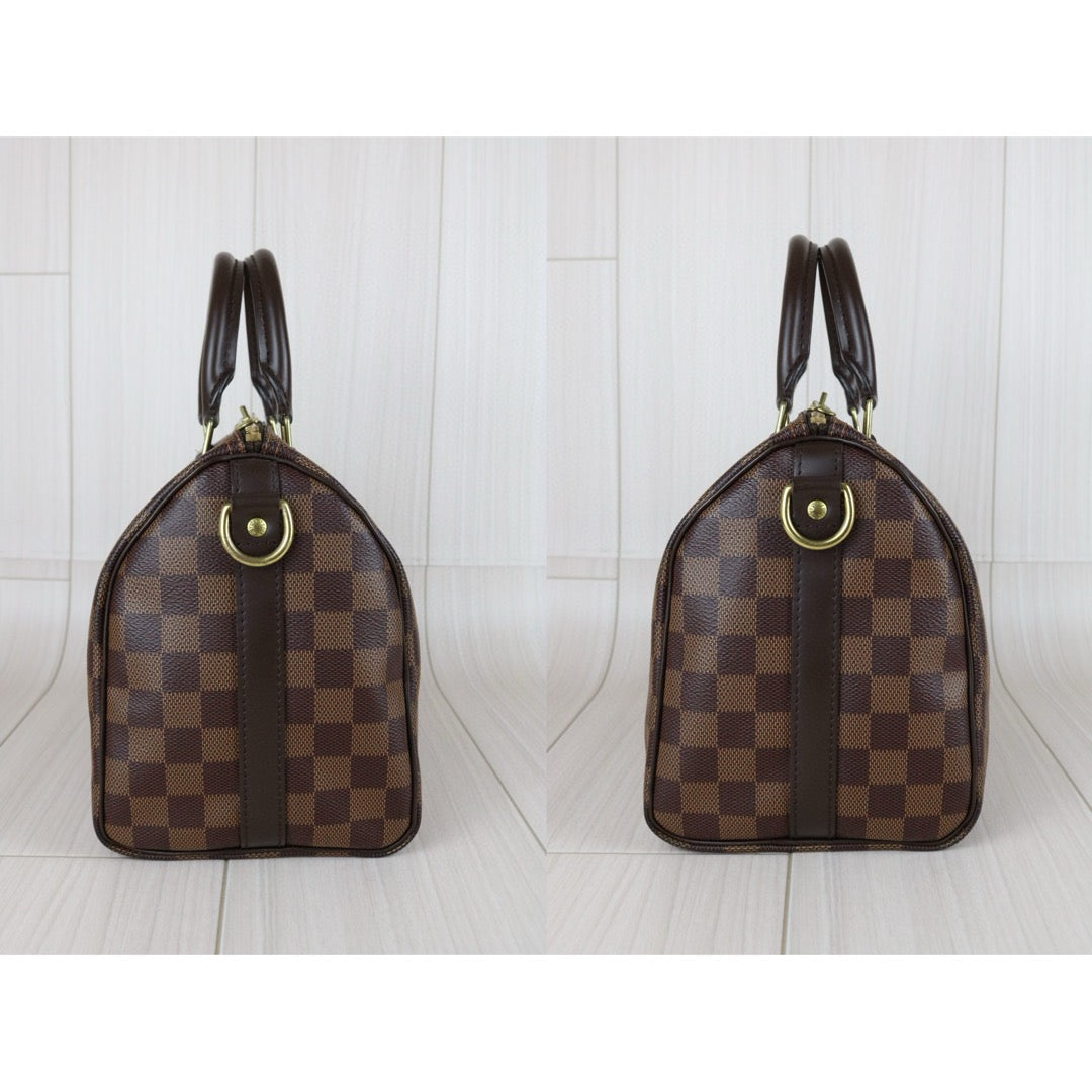 Very Good ( Rank A) ｜ LV Damier Speedy 25 Hand Bag With Shoulder Bag｜Counter Price ￥272,800JPY｜B25030107