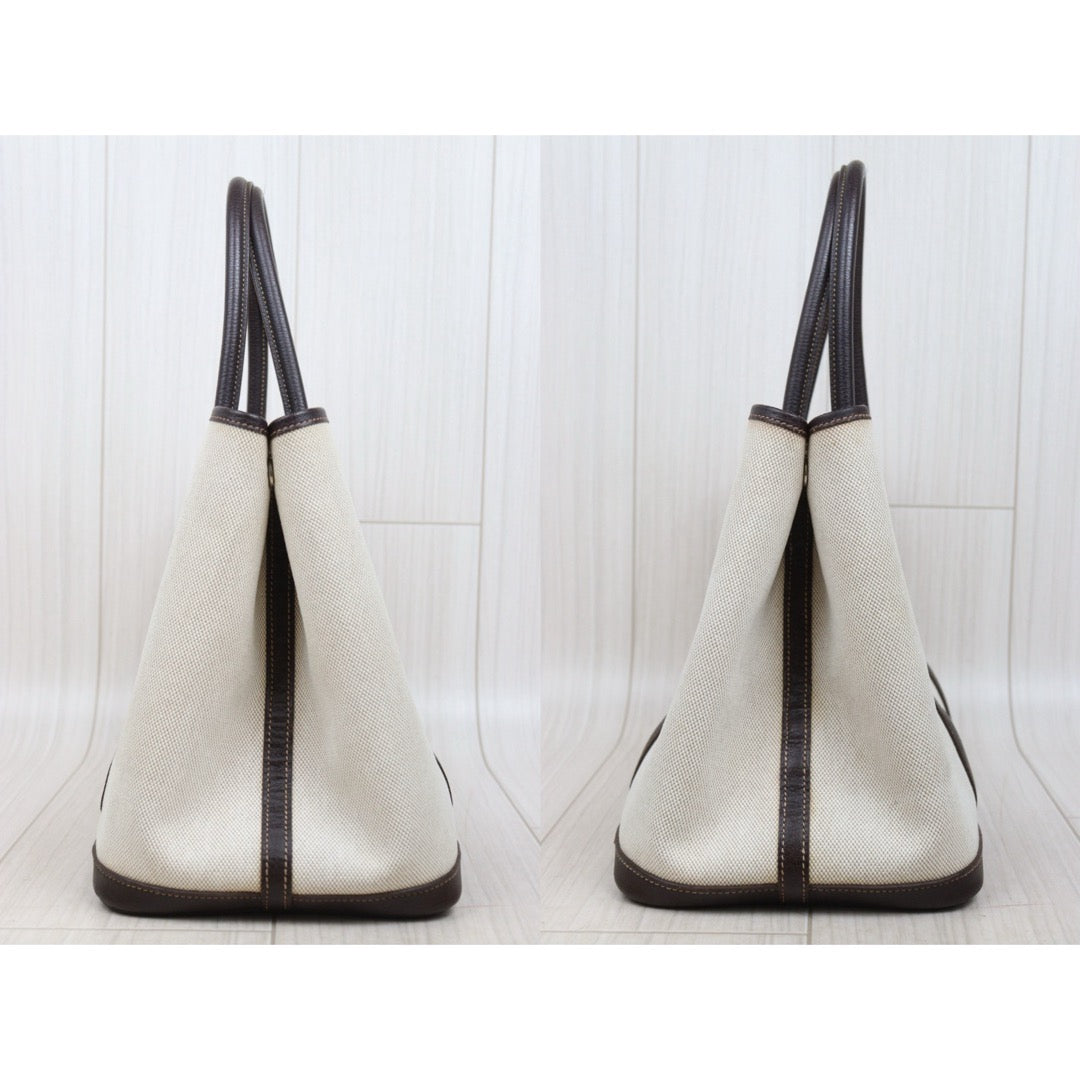 Good ( Rank AB)｜ HERMES Garden Party PM Handbag □J Stamp Made In 2006 Year｜25111406