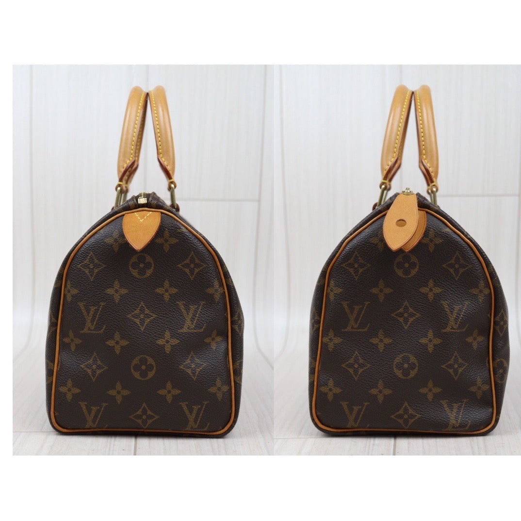 Rank AB｜ LV Monogram Speedy 25 Hand Bag ｜24032924