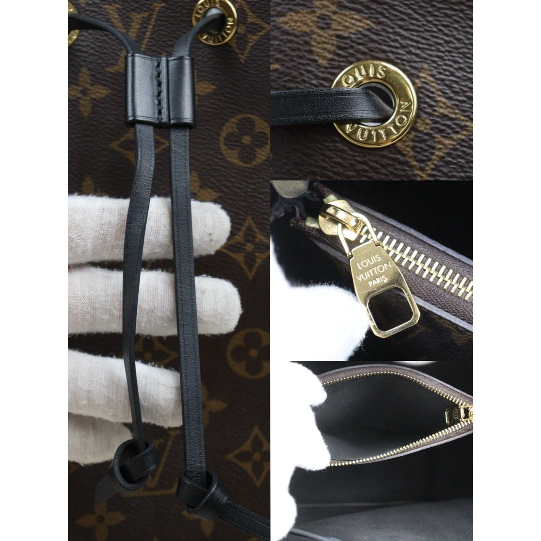 Very Good ( Rank A) ｜ LV Monogram Neo Noe Shoulder Bag Black IC Chips Model｜H25052506