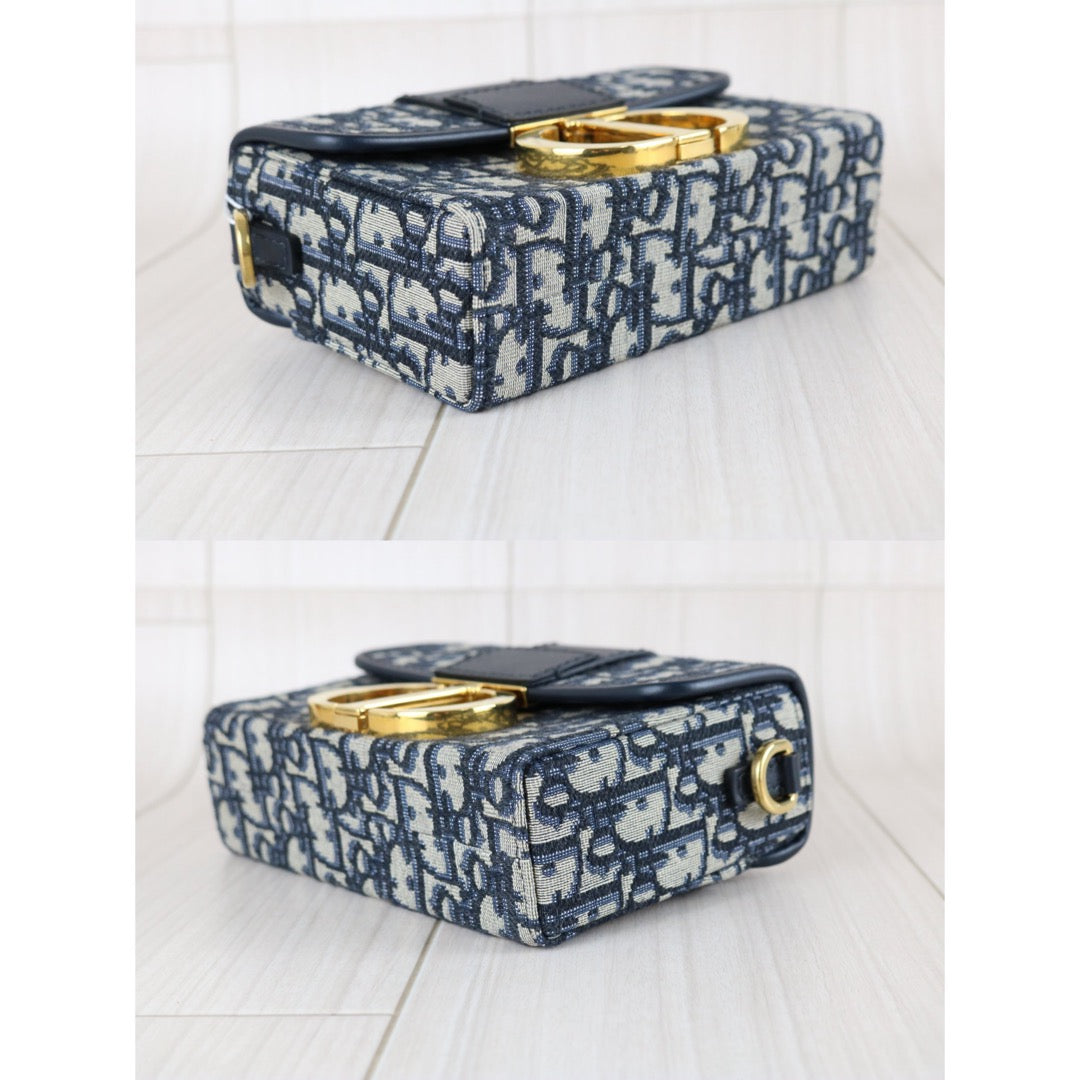 Very Good ( Rank A)｜Full Set Dior Trotter Montaige Mini Box Shoulder Bag ｜S26030302